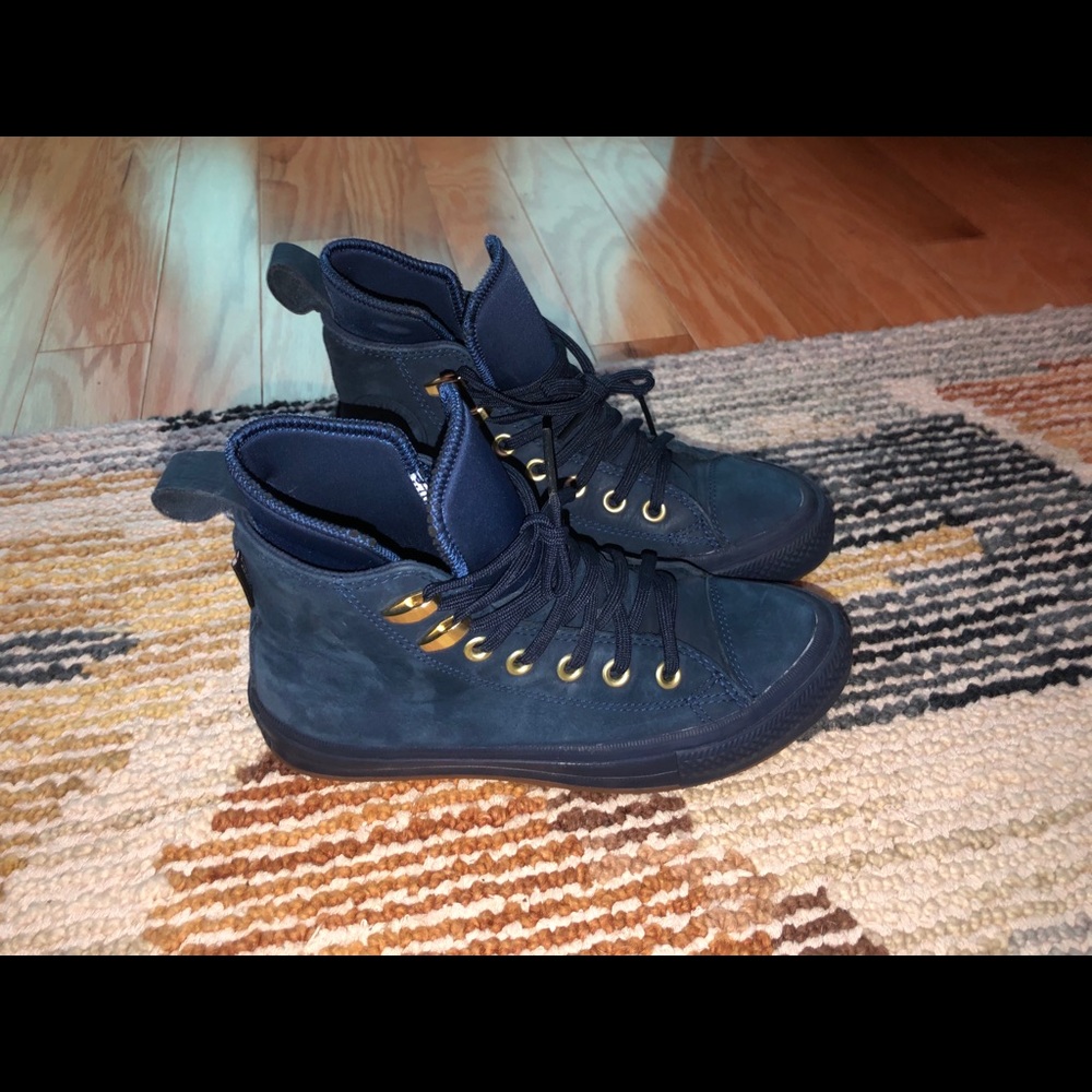 New Converse High Tops with Lunarlon - Navy